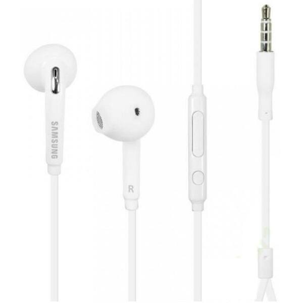 Shop Samsung Galaxy S7 Hd Sound Earphones With Mic Volume Control With Jewel Case 2 Pack White Overstock 15433680