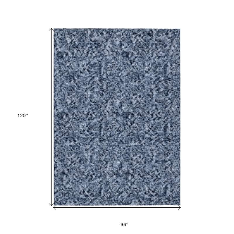 HomeRoots Geometric Transitional Rectangle Outdoor Rug