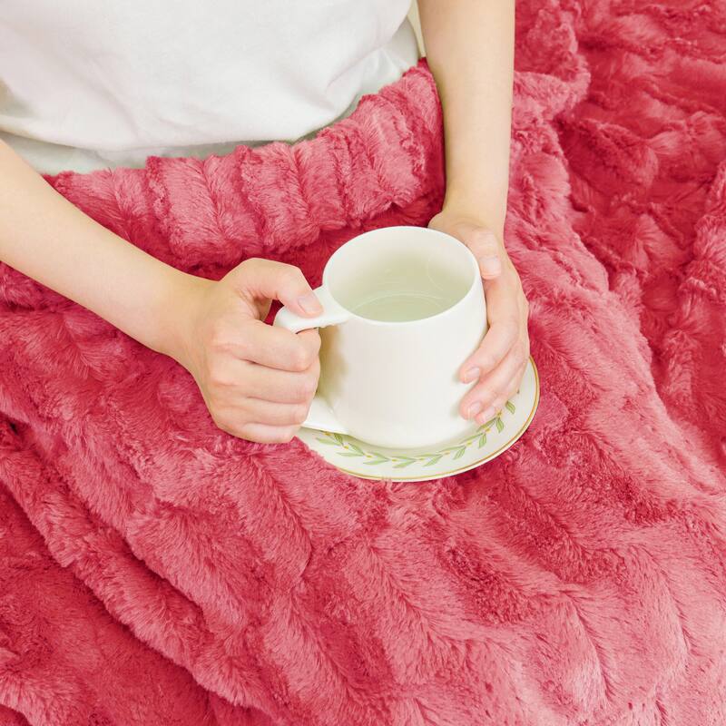 Saga Double Sided FauxFur Throw