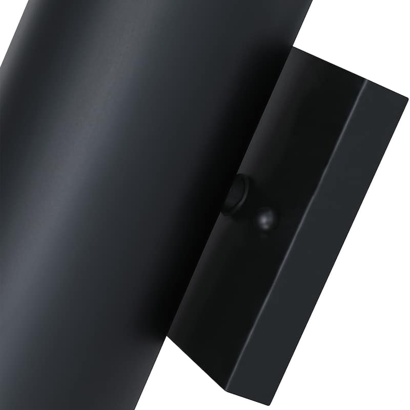 2PK Outdoor Wall Light Wall Mount Cylinder Up Down Light