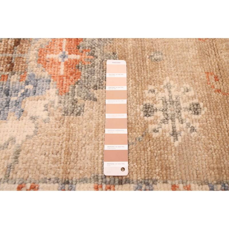 ECARPETGALLERY Hand-knotted Jules Serapi Tan Wool Rug - 9'1 x 11'10