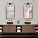 preview thumbnail 3 of 1, Designers Fountain D222M-3B Midnight LA 3 Light 25" Wide Bathroom