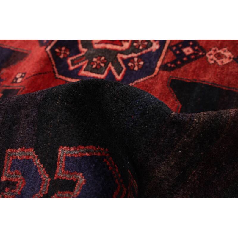 ECARPETGALLERY Hand-knotted Konya Anatolian Dark Navy Wool Rug - 4'9 x 9'3