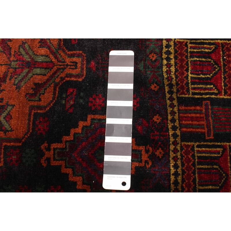 ECARPETGALLERY Hand-knotted Teimani Black Wool Rug - 2'10 x 4'0