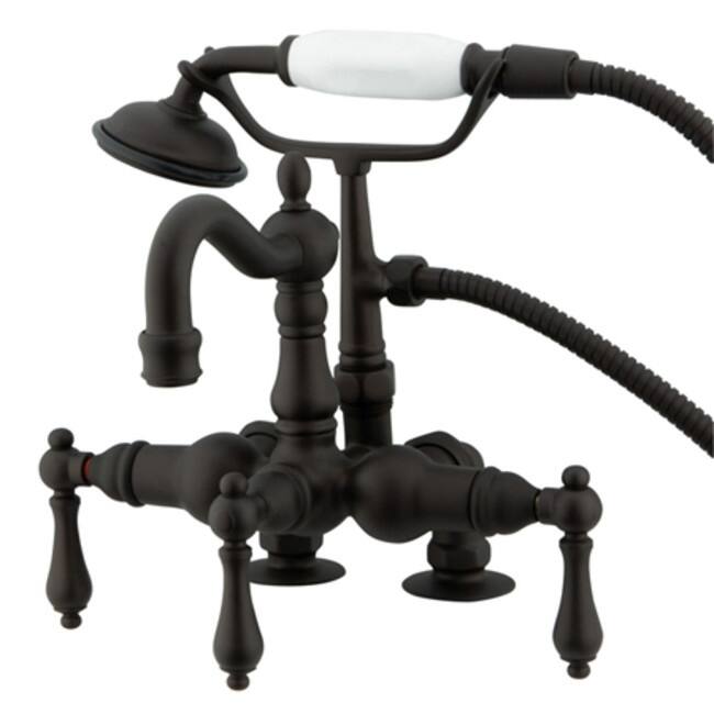 Kingston Brass Vintage Deck Mounted Clawfoot Tub Filler with Personal