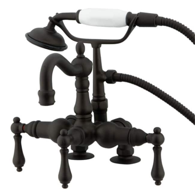 Kingston Brass Vintage Deck Mounted Clawfoot Tub Filler with Personal