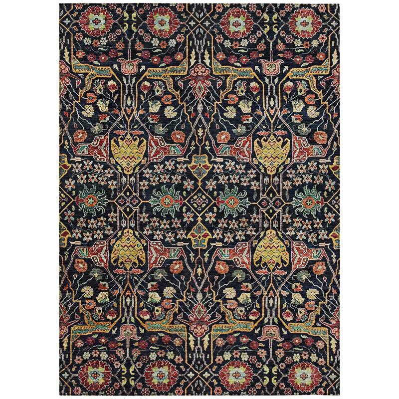HomeRoots Floral Transitional Rectangle Outdoor Rug