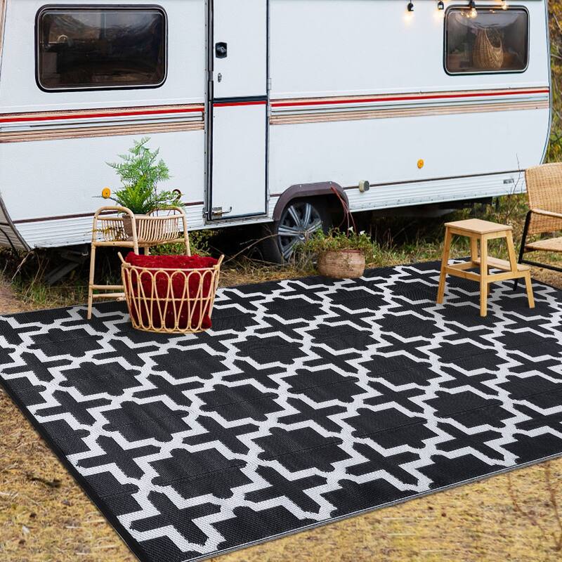 WhizMax Large Outdoor Rug Patio Decor Camping Mat for Clearance Balcony