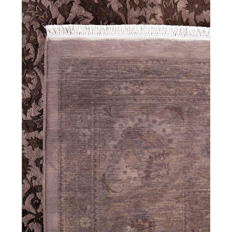 Overdyed One-of-a-Kind Hand-Knotted Area Rug - Beige - 9' 3" x 12' 2"