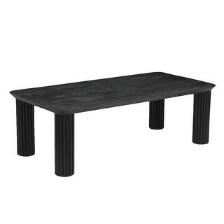 Mid-Century Modern Solid Wood Coffee Table - Bed Bath & Beyond - 41430069