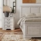 preview thumbnail 23 of 48, Roundhill Furniture Maderne 3-Piece Wood Bedroom Set, Panel Bed and Two Nightstands