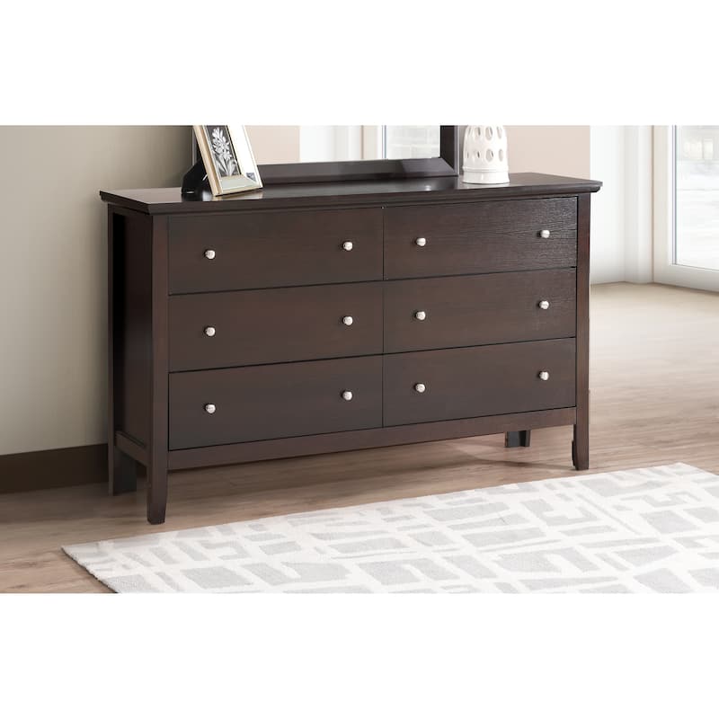 Glory Furniture Primo 6 Drawer Dresser