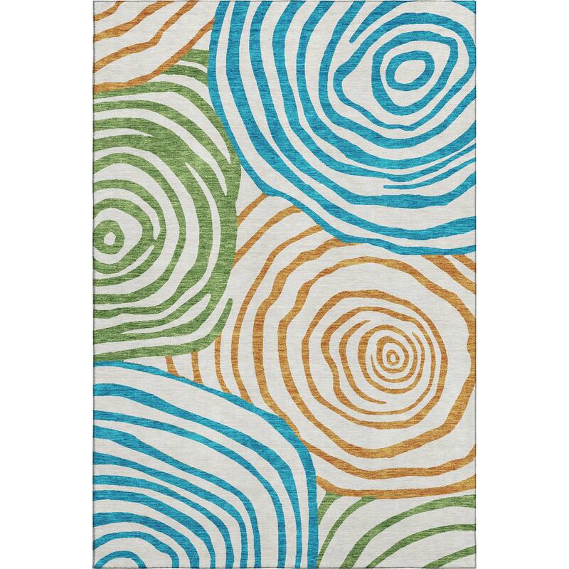Premium Washable Super Soft Modern Mesmerize Mayfield Rug
