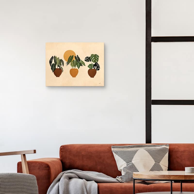 Houseplants II Canvas Art Print