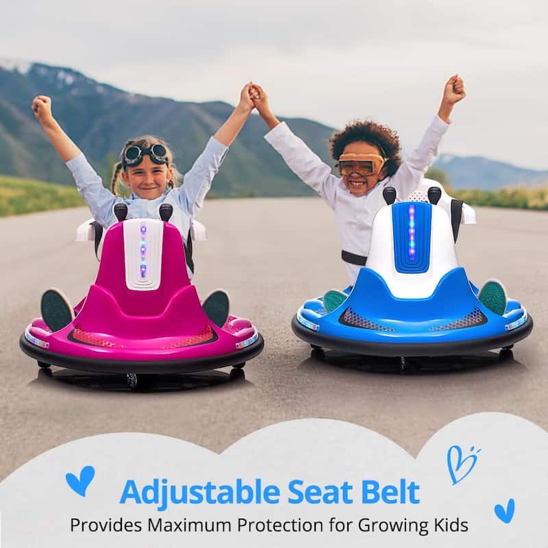 Ride On Bumper Car, Electric Kids Ride On Car with Remote Control