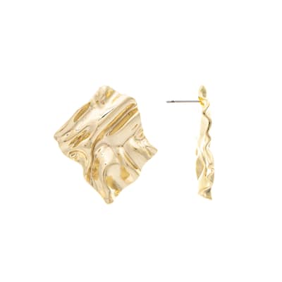 Wavy Statement Earring - 1.25"