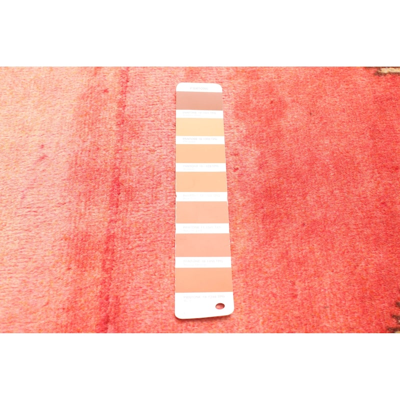 ECARPETGALLERY Hand-knotted Andelz Copper Wool Rug - 2'7 x 6'6