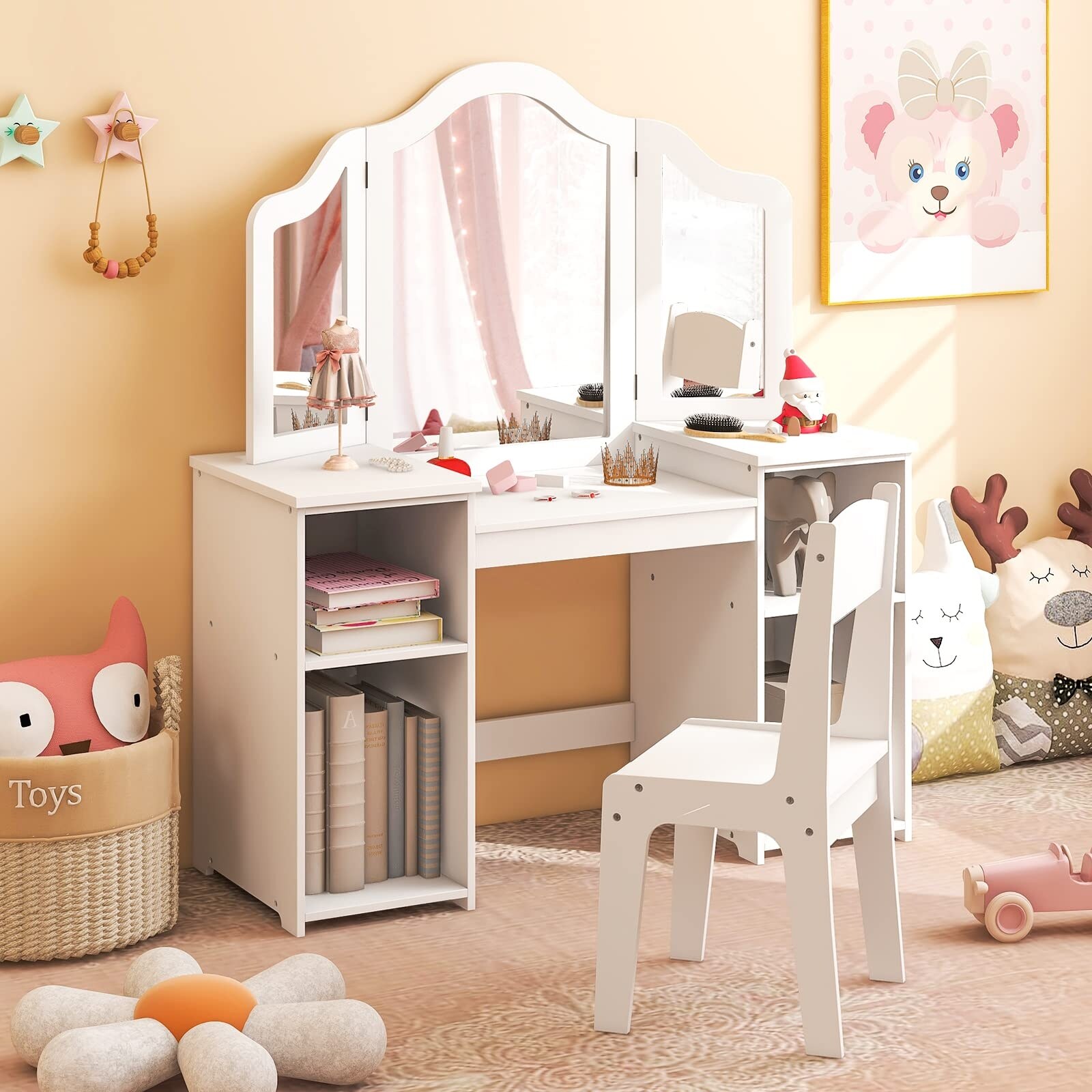 Pretend play vanity set best sale