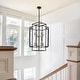 preview thumbnail 16 of 24, Fixture Rustic Lantern Pendant Lighting for Kitchen Hallway