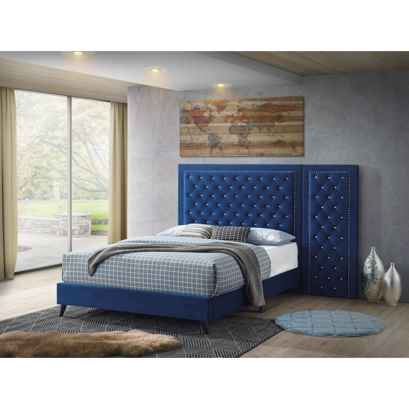 Alba Velvet Side Panels for Alba bed