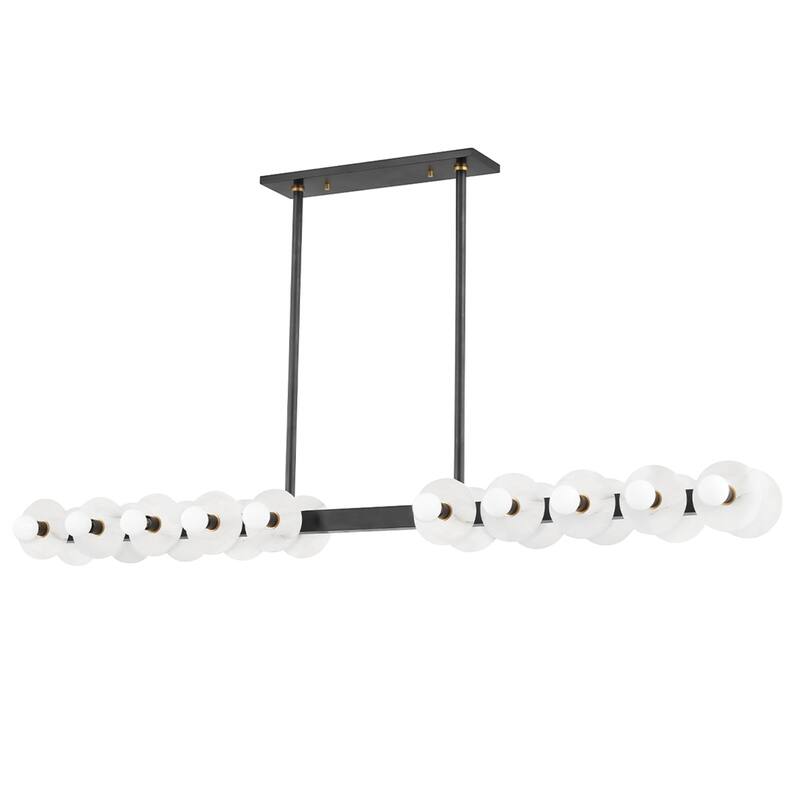 Hudson Valley Lighting Austen 20 Light 60" Wide LED Linear Chandelier