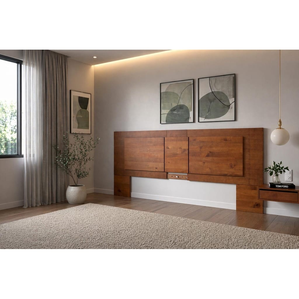 Copper Grove Rivne Flat Panel Headboard for 3 Sizes (King/Queen/Full)