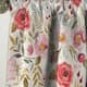 Designart 'Vintage Red Pink Flower and Leaves' Rustic Blackout Curtain ...
