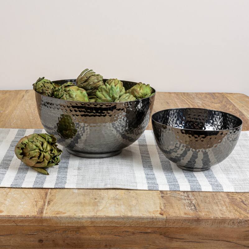 Hammered Metal Bowl
