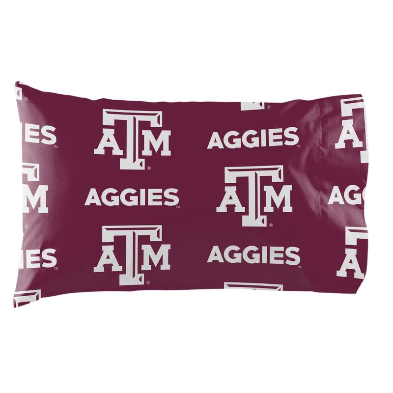 NCAA Texas A&M Aggies Twin Rotary Bed In a Bag Set