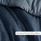 preview thumbnail 23 of 33, Chelsea Square Reese Modern Lightweight Chambray Print Comforter Set