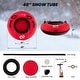 preview thumbnail 10 of 18, Goplus 40" Heavy-Duty Inflatable Snow Tube for Sledding with Tire Pump
