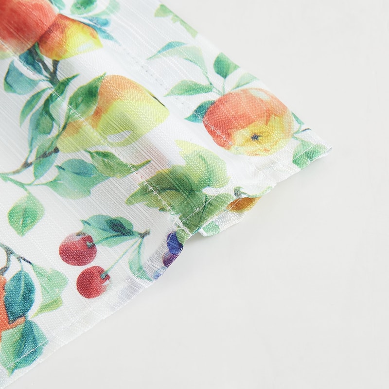 Chef Fruit or Herbs Kitchen Curtain Set