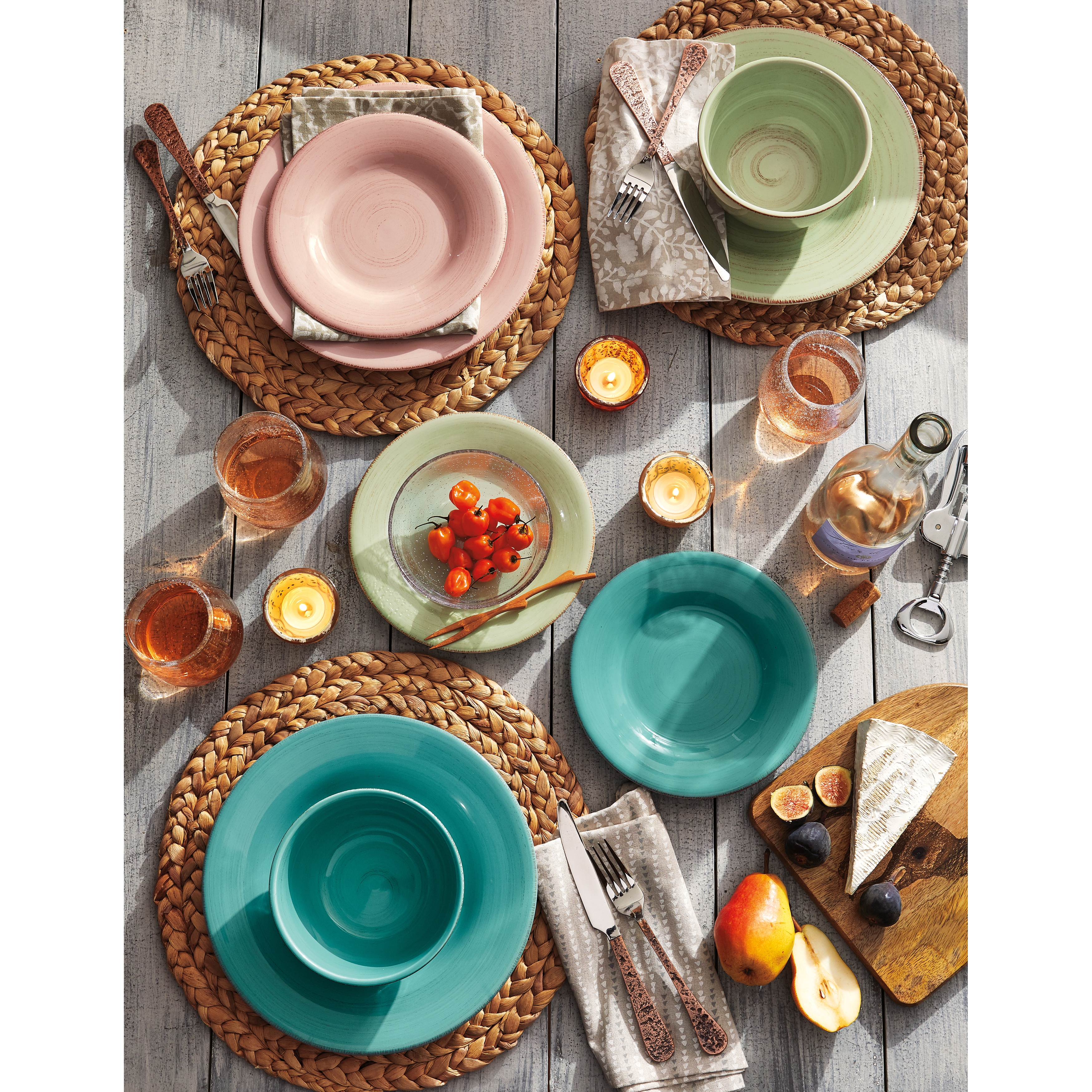 Ironstone sales dinnerware sets