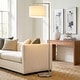 preview thumbnail 7 of 46, Brightech Montage Modern 60 in. Contemporary Arc LED Color Adjusting Floor Lamp with White Fabric Drum Shade