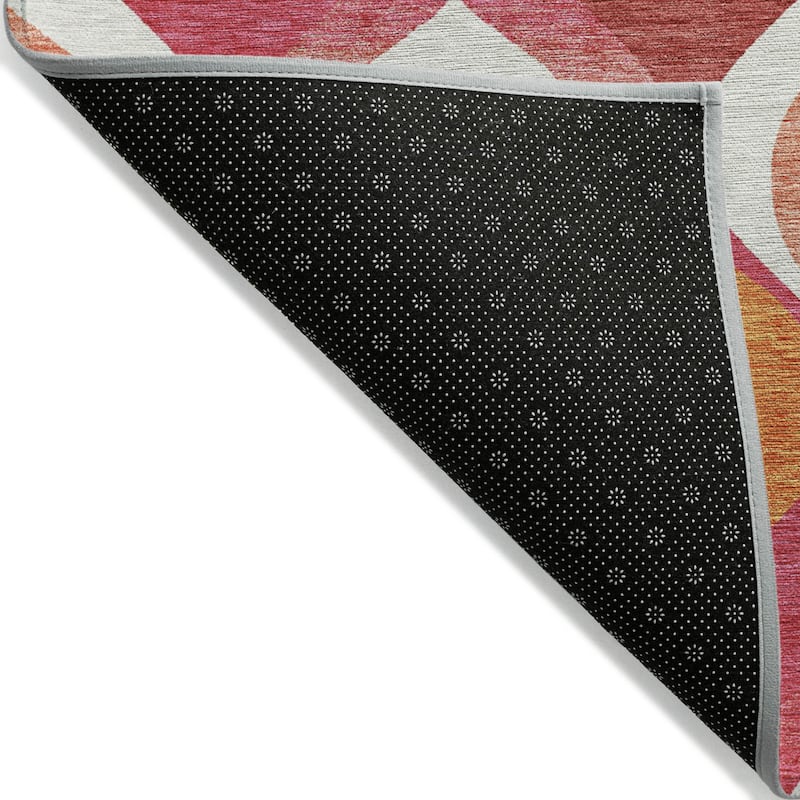 HomeRoots Ogee Transitional Rectangle Outdoor Rug