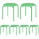 preview thumbnail 19 of 43, Stacking Stools Portable with Metal Frame Stack Nesting Stools ColorfulStackable Bar Stools Chairs (Set of 6 or 8) Set of 6 - Green