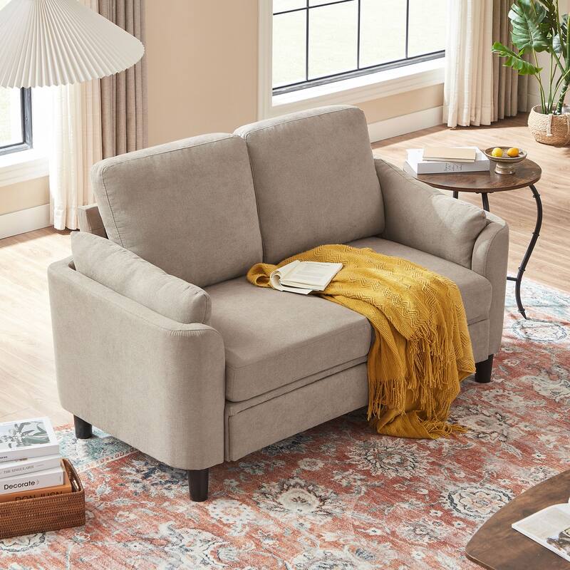 59.06" Loveseat Sofa with Soft Handrest