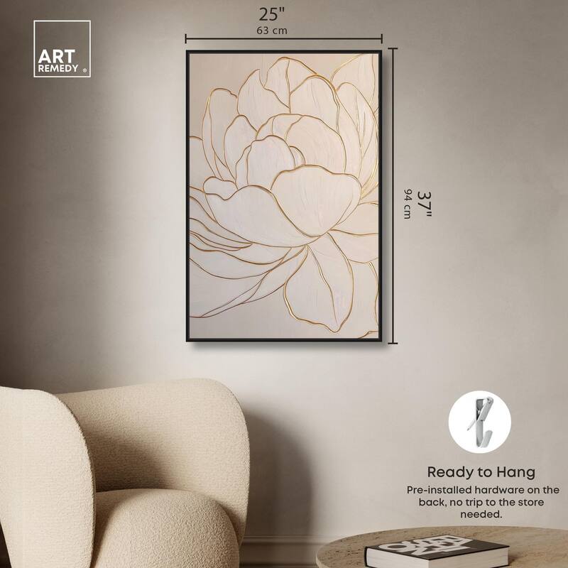 Sculpted Shards II Canvas by Art Remedy