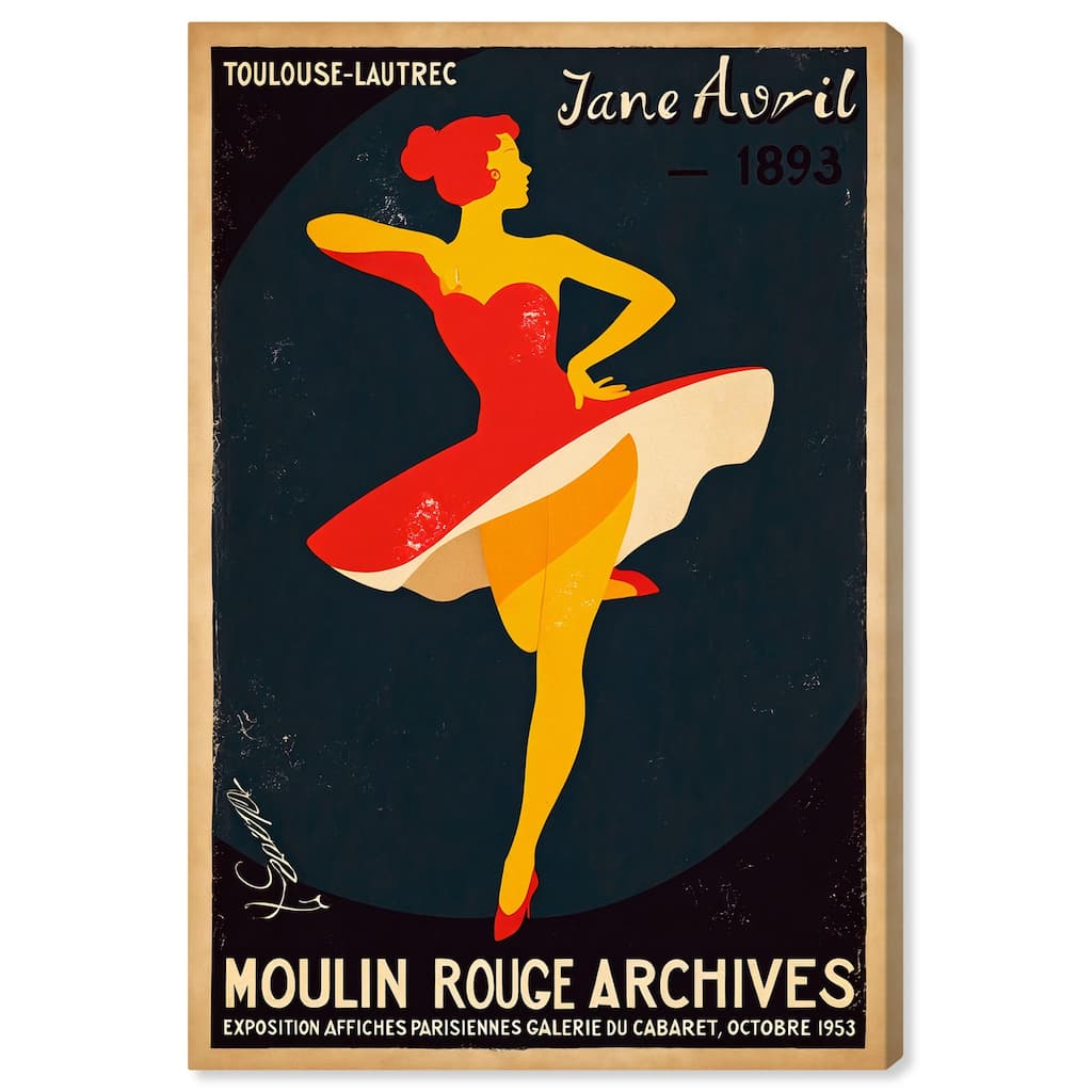 Moulin Rouge Canvas by Art Remedy, Gallery Wrapped