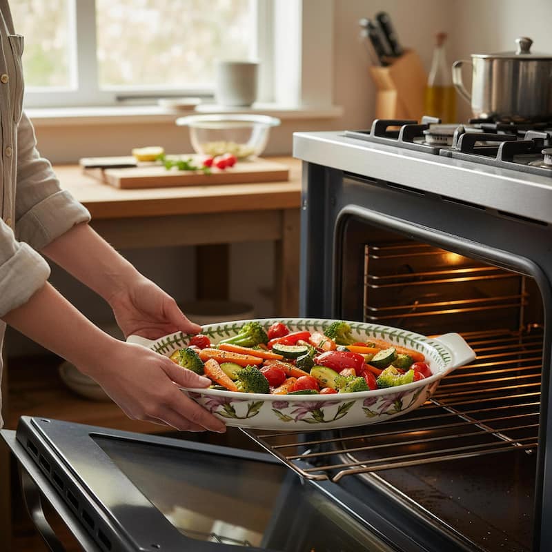 Portmeirion Botanic Garden Oval Gratin Dish