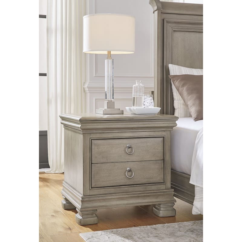 Signature Design by Ashley Lexorne Gray Nightstand