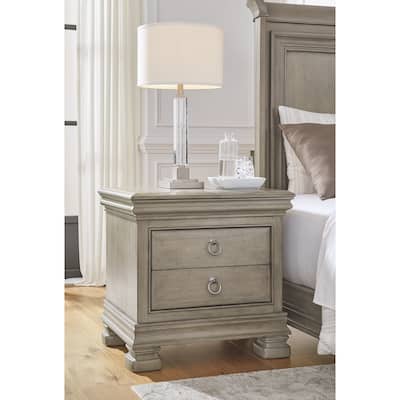 Signature Design by Ashley Lexorne Gray Nightstand