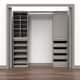 ClosetMaid Modular Closet Divided Shelf Unit