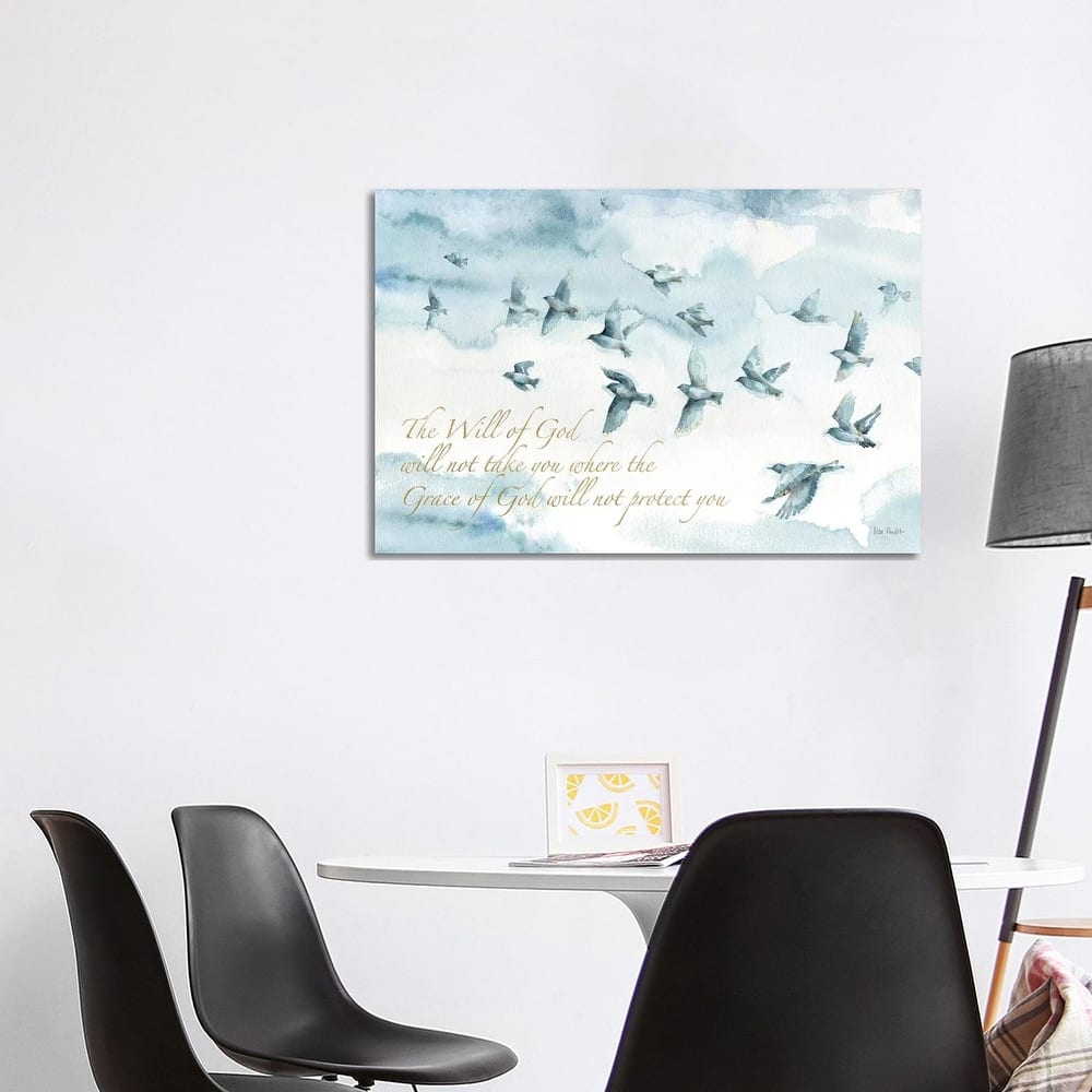 iCanvas "Indigold XIII With Script" by Lisa Audit Canvas Print