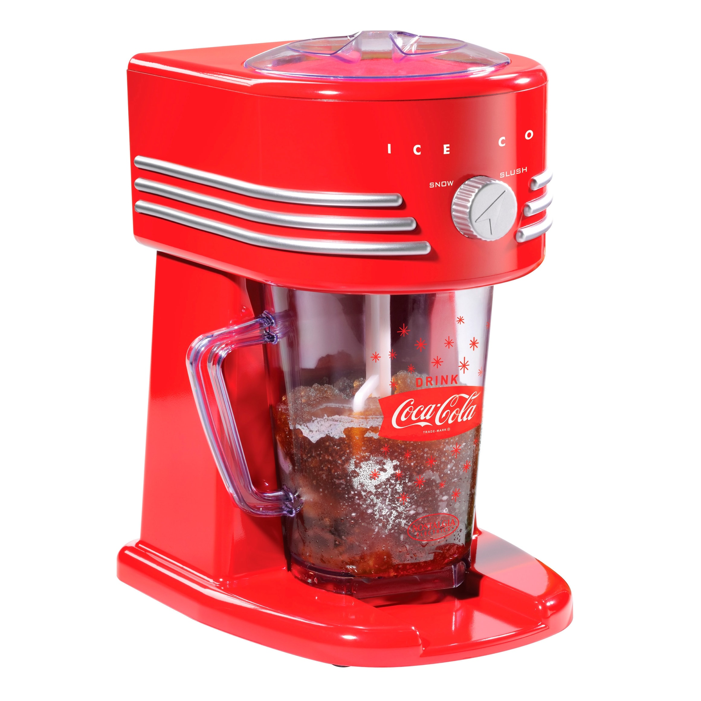 Nostalgia 32-Ounce Retro Slush Drink Maker - Red