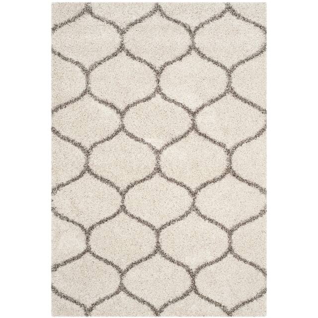 SAFAVIEH Hudson Shag Ogee Trellis 2-inch Thick Area Rug
