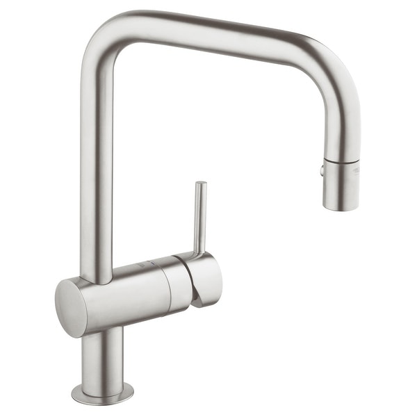 Grohe 32 319 Minta Pull-Down Kitchen Faucet with 2-Function Locking Sprayer