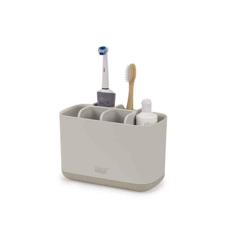 Joseph Joseph EasyStore Large Toothbrush Holder - Ecru