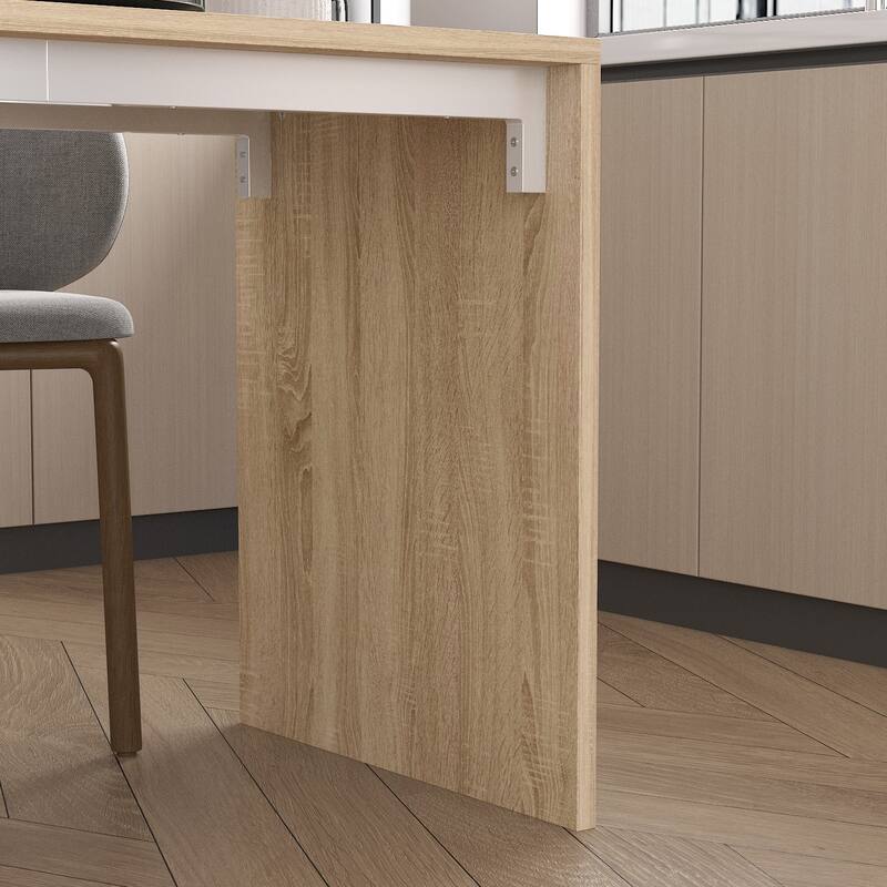 Kitchen Island Spacious Workspace for Dining Cooking and Storage Table