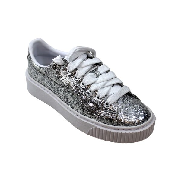 puma basket platform glitter puma basket platform glitter